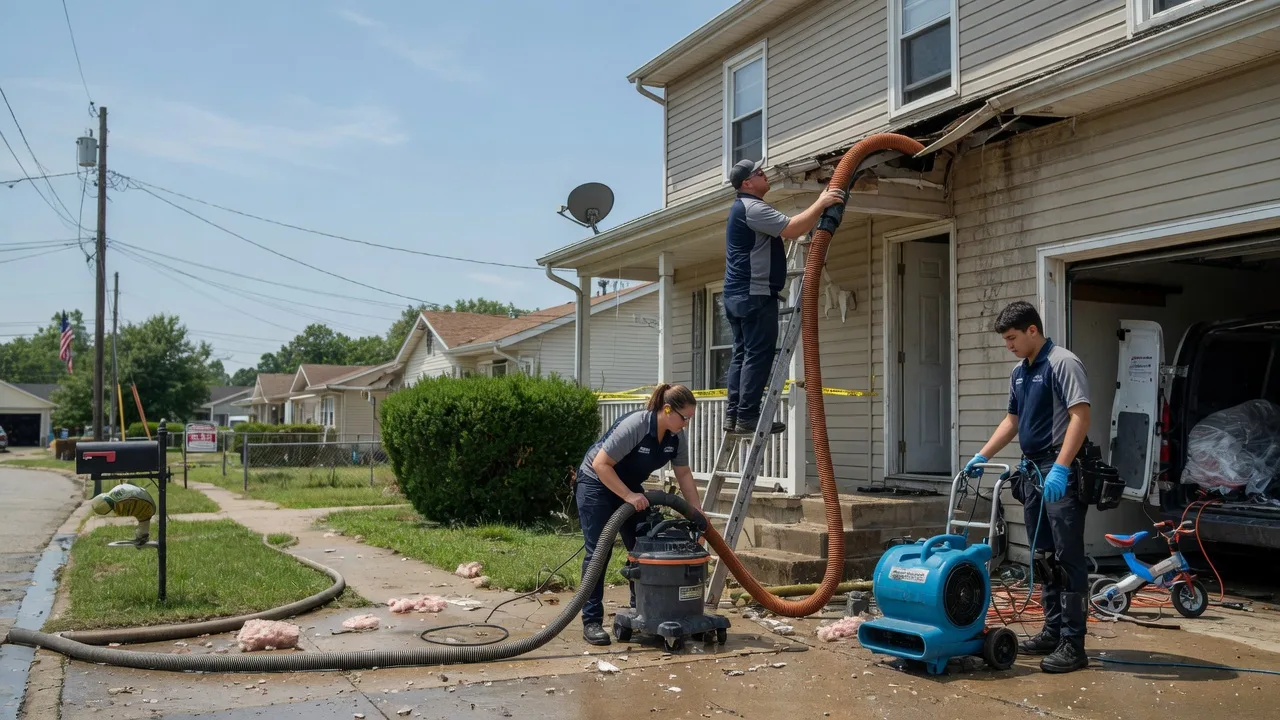 Water Damage Restoration in Fall Creek, WI near me